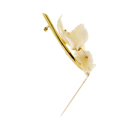 Broche Broche fleur en nacre 58 Facettes 37277