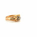 Bague 54 Solitaire vintage or jaune et diamant 58 Facettes 15-GS34204-3