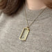 Collier Pendentif rectangle Morabito 58 Facettes 2399-120