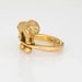 Bague Ring debout lion sz 6.5 bande 14k jaune or bijoux de biens d'animaux fins 58 Facettes G13678