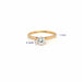 Bague 52 Solitaire Or Jaune Diamant 58 Facettes 104-GS37120