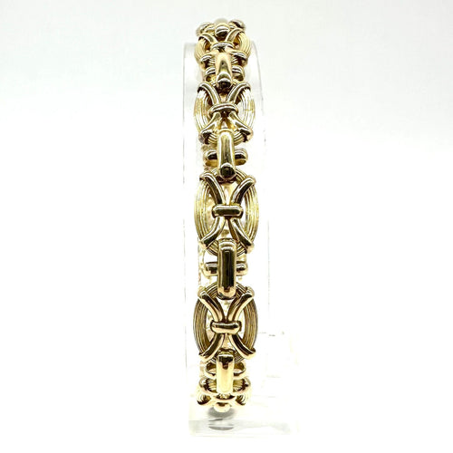 Bracelet Bracelet or jaune maille fantaisie 58 Facettes Z1351598