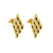 Boucles d'oreilles Boucles d'oreilles panthère en maille or jaune 58 Facettes 38668