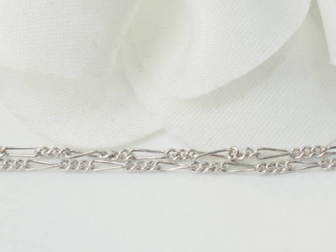 Collier Collier Art déco en or blanc et diamants 58 Facettes 33429