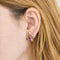 Boucles d'oreilles Boucles d'oreilles or jaune amethyste 58 Facettes LP941/BET