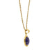 Collier Collier avec pendentif lapis-lazuli 58 Facettes 33597