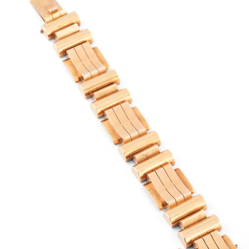 Bracelet Bracelet Tank Or Rose, Or Jaune 58 Facettes 1