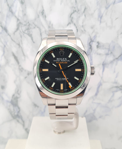 Montre ROLEX - Montre Milgauss GV 58 Facettes 116400GV-1-1-1
