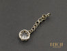 Pendentif Pendentif 1930 or blanc et diamants 58 Facettes A10525