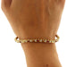 Bracelet Bracelet diamant et rubis en or jaune 58 Facettes G3537
