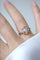 Bague Bague Marguerite Diamants 1.80 Cts Or jaune 58 Facettes