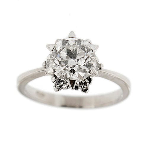 Bague 50 Bague solitaire avec diamant 58 Facettes 33443