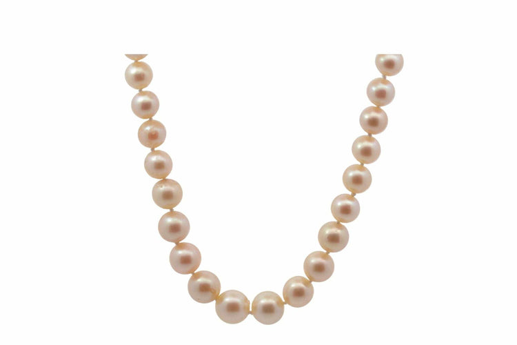 Collier Collier perles de culture et fermoir en or 58 Facettes 27702