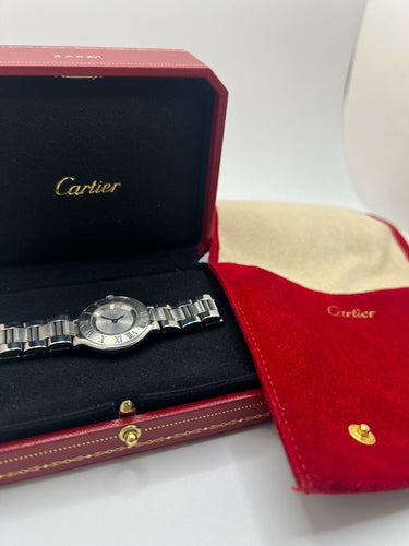 Montre Cartier 21 Must de Cartier 1340 58 Facettes