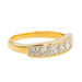 Bague 52 Bague Demi alliance Or jaune Diamant 58 Facettes 3118592CN