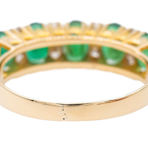 Bague 50 Bague Or jaune Emeraude 58 Facettes 3241061CN