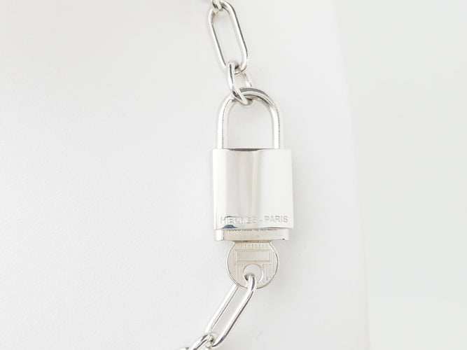 Bracelet Bracelet Hermès AlphaKelly GM en argent 58 Facettes 33598