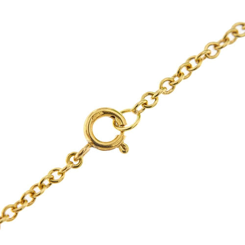 Collier Collier avec rose corail et diamants 58 Facettes 28810