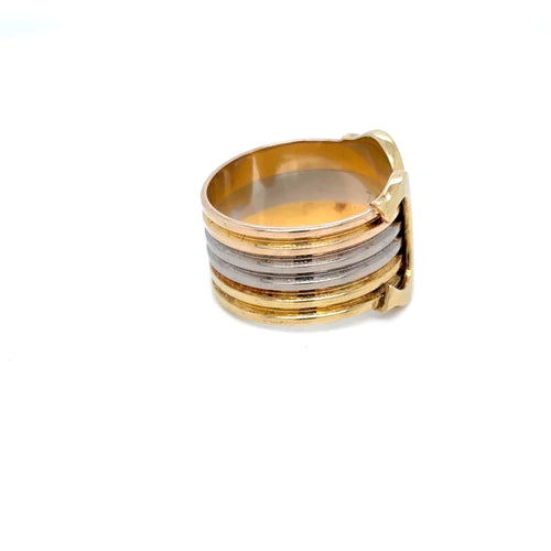 Bague 53 Bague CARTIER - 2 C Trinity Trois Couleurs en Or 58 Facettes
