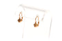 Boucles d'oreilles Boucles d'oreilles Contemporaines en or rose 58 Facettes B374