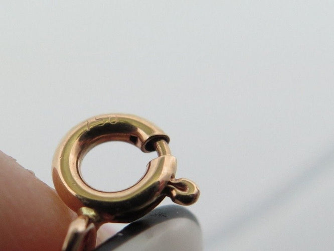 Collier collier HERMES chaine d'ancre passerelle en or diamant 58 Facettes 257494