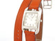 Montre montre HERMES cape cod pm 31 mm quartz double tour en cuir 58 Facettes 260721