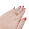 Bague 55 Bague Cartier, "Juste Un Clou", or rose, diamants. 58 Facettes 33751