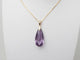 Pendentif Pendentif en or jaune et Améthyste briolette 58 Facettes 33208