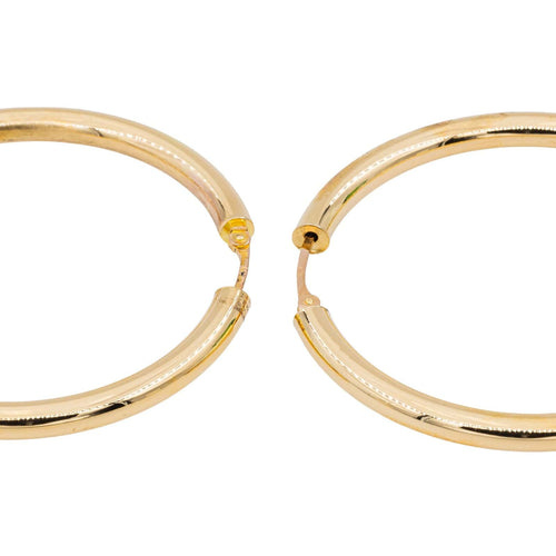 Boucles d'oreilles Boucles d'oreilles Créoles Or jaune 58 Facettes 3174014RV