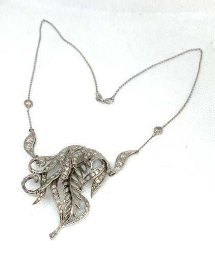 Collier Collier russo con diamanti, di Ispirazione Floreale 58 Facettes