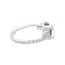 Bague 52 Bague Chaumet "Jeux de Liens" or blanc, diamants. 58 Facettes 33683