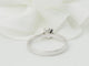 Bague 54 Bague solitaire en or blanc et diamant 0.35ct 58 Facettes 28292