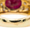 Bague 52 Bague Jonc Or jaune Rubis 58 Facettes 2917360CN