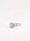 Bague 55 Bague marguerite vintage diamants & or blanc 58 Facettes J318
