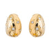 Boucles d'oreilles Cartier Boucles d'oreilles Créoles Or jaune Diamant 58 Facettes 3785640CN