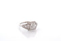 Bague 53 Bague art déco diamant de 0,85ct E/P1 58 Facettes 27448-27129