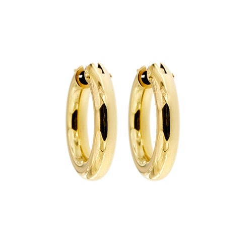 Boucles d'oreilles Boucles d'oreilles créoles bombées 58 Facettes 37697