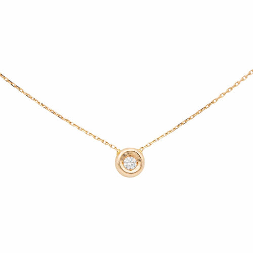 Collier Collier Or rose Diamant 58 Facettes 579148RV