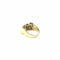Bague 56 Bague or jaune, saphir et diamants 58 Facettes Z15B51686