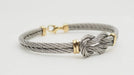 Bracelet FRED - Bracelet Vintage Force 10 en or jaune et acier 58 Facettes 32687