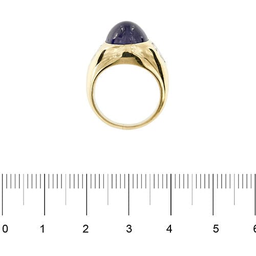 Bague Bague en saphir et diamant 58 Facettes 36434