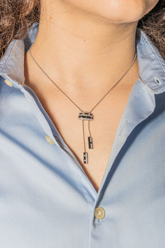 Collier Mauboussin Collier Le vice et la vertu Or blanc Diamant 58 Facettes 2866597CN