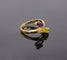 Bague 54.5 Bague Toi et Moi vintage péridot améthyste 58 Facettes