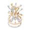 Bague 54.5 Bague Or jaune, Or rose, Or blanc Diamant 58 Facettes 2513757CN