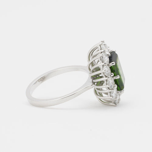 Bague 52 Bague péridot 58 Facettes