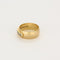 Bague 56 Bague jonc en or jaune 18K diamants 58 Facettes ALE42765