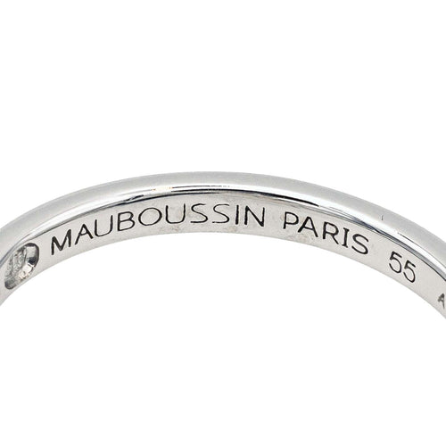 Bague 55 Mauboussin  Bague  Etoile de vie  Or blanc Diamant 58 Facettes 3876018CN