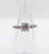 Bague 49 Bague solitaire or blanc diamant de 1,15 carat - certificat 58 Facettes A04032