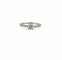 Bague 53 Cartier - Solitaire en platine et diamants 58 Facettes