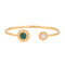 Bracelet Bulgari Bracelet Jonc Bvlgari Bvlgari Or rose Malachite, Nacre, Onyx 58 Facettes 4173757RV